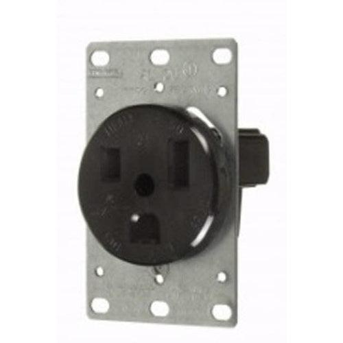 50A - 250V HEAVY DUTY FLUSH MOUNT OUTLET-VISTA-VISTA-Default-Covalin Electrical Supply