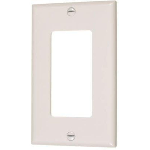 MID SIZE SINGLE DECORATIVE PLATE - IVORY-VISTA-VISTA-Default-Covalin Electrical Supply