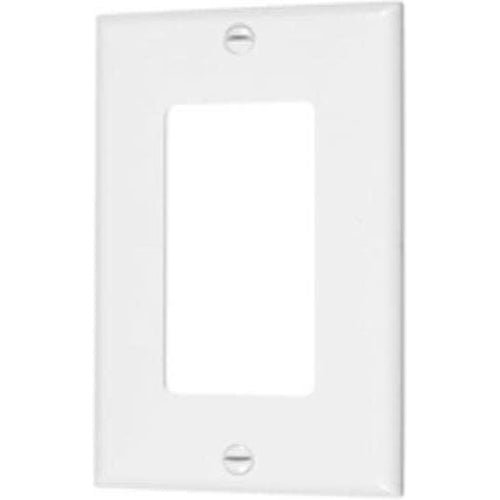 VISTA SINGLE GANG DECORATIVE PLATE - WHITE-VISTA-VISTA-Default-Covalin Electrical Supply 