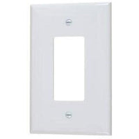  VISTA SINGLE GANG OVERSIZED DECORATIVE PLATE - WHITE-VISTA-VISTA-Default-Covalin Electrical Supply 