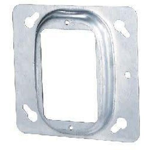 52C13 4'' SQUARE COVER-1 DEVICE-RAISED 1/2''-ORTECH-CROWN DISTRIBUTION-Default-Covalin Electrical Supply