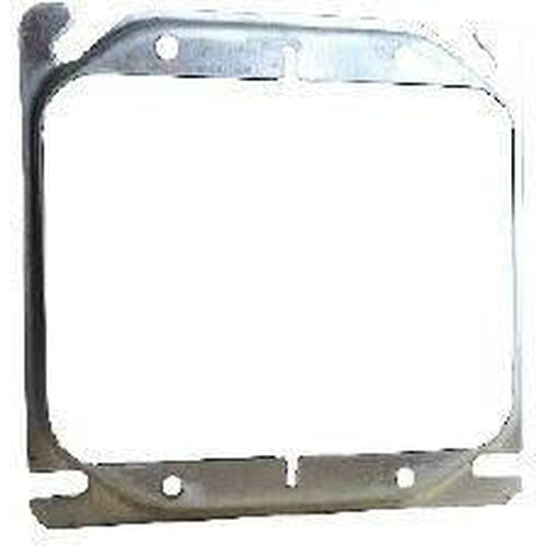 52C17 - 4'' SQUARE COVER-2 DEVICE-RAISED 1/2''-ORTECH-CROWN DISTRIBUTION-Default-Covalin Electrical Supply