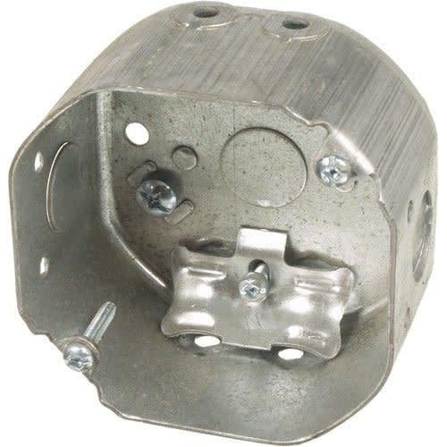 54171-L - 2 1/8'' DEEP CEILING BOX W/CLAMPS-VISTA-VISTA-Default-Covalin Electrical Supply