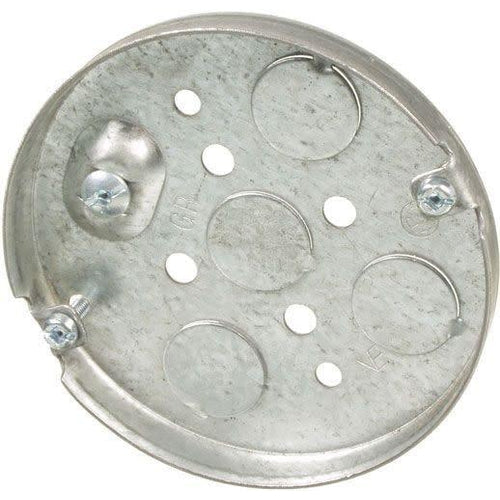 5611 SHALLOW CEILING PAN BOX 1/2'' D X 4''-ORTECH-CROWN DISTRIBUTION-Default-Covalin Electrical Supply