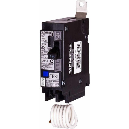 SIEMENS 1 POLE 15A ARC-FAULT BOLT-ON BREAKER B115AFC-SIEMENS-DEALER SOURCE-Default-Covalin Electrical Supply