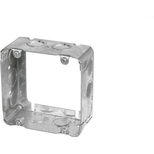 73171-K -2 1/8'' DEEP SQUARE EXTENSION BOX 4 11/16'' SQUARE W/KNOCKOUTS-VISTA-VISTA-Default-Covalin Electrical Supply