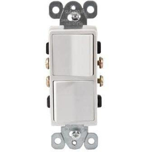 DUAL ROCKER SWITCH, SINGLE POLE, DECORATIVE-ORTECH-VISTA-Default-Covalin Electrical Supply