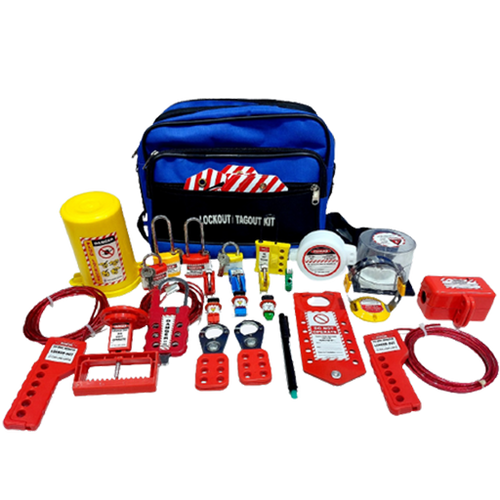 ECONOMICAL LOTO KIT WITH BAG FOR SAFETY