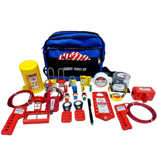 ECONOMICAL LOTO KIT WITH BAG FOR SAFETY