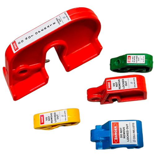 MINIATURE CIRCUIT BREAKER LOCKOUT (SET OF 5)
