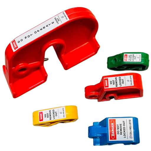 MINIATURE CIRCUIT BREAKER LOCKOUT (SET OF 5)