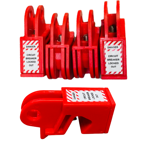 UNIVERSAL CIRCUIT BREAKER LOCKOUT (SET OF 4)