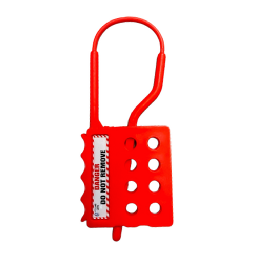 RED DE-ELECTRIC HASP