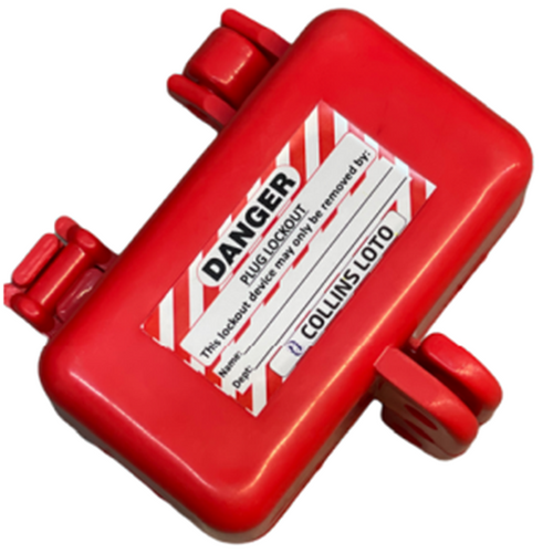 PNEUMATIC PLUG LOCKOUT - SMALL
