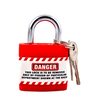 SAFETY LOTO PADLOCKS - REGULAR SHACKLE