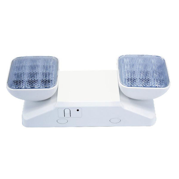 DUAL HEAD EMERGENCY LIGHT WITH BATTERY BACK UP