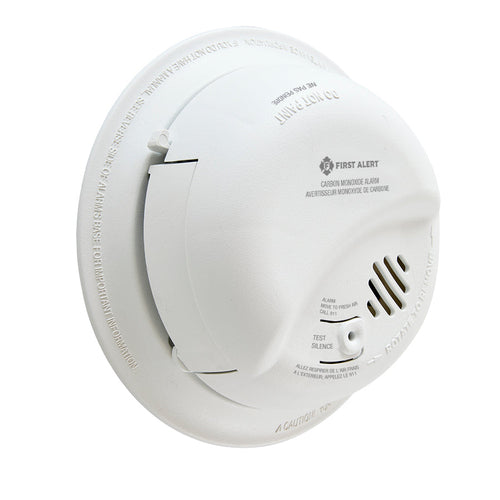 BRK FIRST ALERT CO5120BNA 120VAC 60HZ WIRE IN CARBON MONOXIDE ALARM WITH 9V BATTERY BACKUP