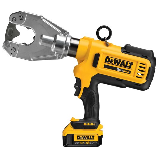 DCE350 20V MAX DIELESS ELECTRICAL CRIMPING TOOL (4.0AH) W/ 2 BATTERIES AND KIT BOX