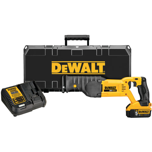 DEWALT 20V MAX LI-ION RECIPROCATING SAW (5.0AH) W/ 1 BATTERY AND KIT BOX