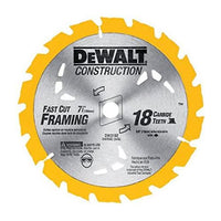 DEWALT SERIES 20™ CONSTRUCTION 7-1/4" 18T BLADE