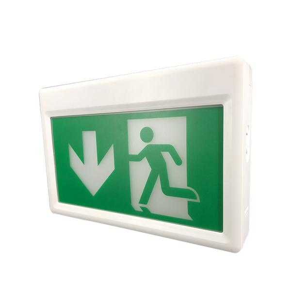 RUNNING MAN EXIT SIGN WITHOUT BATTERY BACK UP