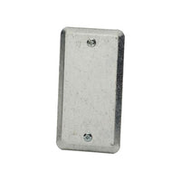 20C4 - 2 1/8" WIDE-BLANK UTILITY BOX COVER