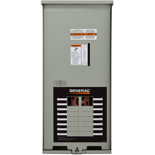 GENERAC 100 AMP AUTOMATIC TRANSFER SWITCH NEMA 3R WITH 16 CIRCUIT LOAD CENTER RXG16EZA3