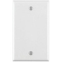 1 GANG BLANK WALL PLATE - WHITE-VISTA-VISTA-Default-Covalin Electrical Supply