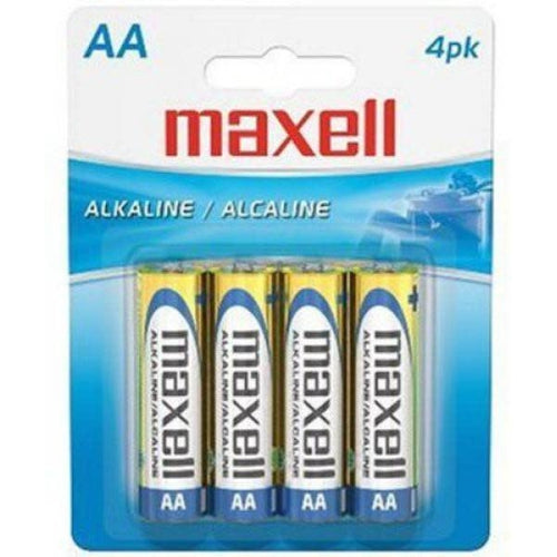 MAXELL AA BATTERY (BLISTER CARD) - 4 PACK-MAXELL-COMPUTER PLUG-Default-Covalin Electrical Supply