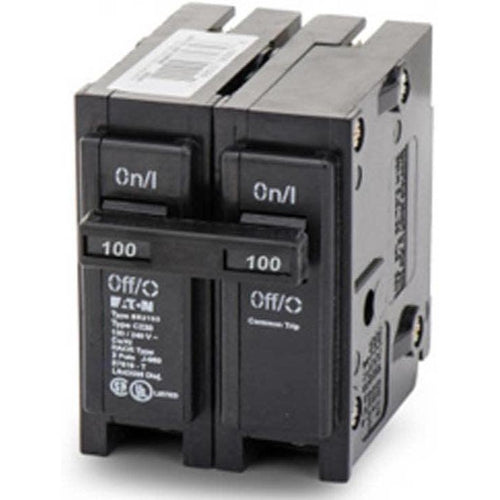 EATON CUTLER HAMMER 2 POLE 100A CIRCUIT BREAKER BR2100-EATON-DEALER SOURCE-Default-Covalin Electrical Supply