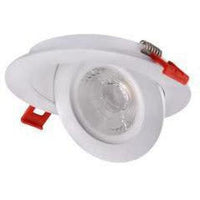 SLIM LED DOWNLIGHT 4'', 9W 700LMN, GIMBLE, 3000K WHITE, 360 DEGREE ROTATION-ORTECH-CROWN DISTRIBUTION-Default-Covalin Electrical Supply