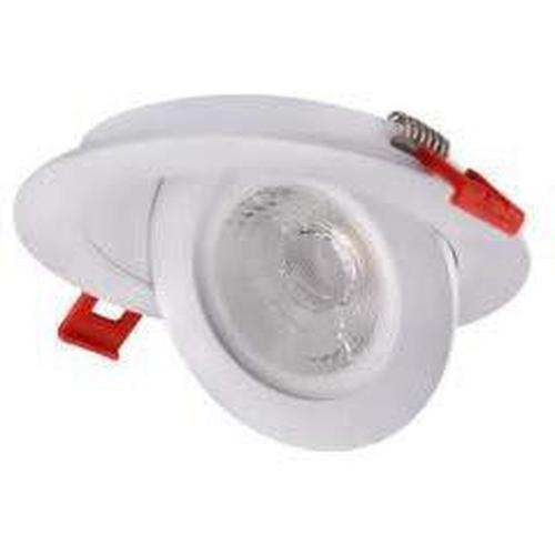 SLIM LED DOWNLIGHT 4'', 9W 700LMN, GIMBLE, 3000K WHITE, 360 DEGREE ROTATION-ORTECH-CROWN DISTRIBUTION-Default-Covalin Electrical Supply