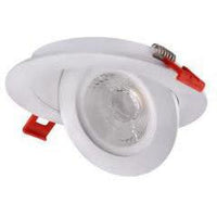  SLIM LED DOWNLIGHT 4'', 9W 700LMN, GIMBLE, 5000K WHITE, 360 DEGREE ROTATION-ORTECH-CROWN DISTRIBUTION-Default-Covalin Electrical Supply 