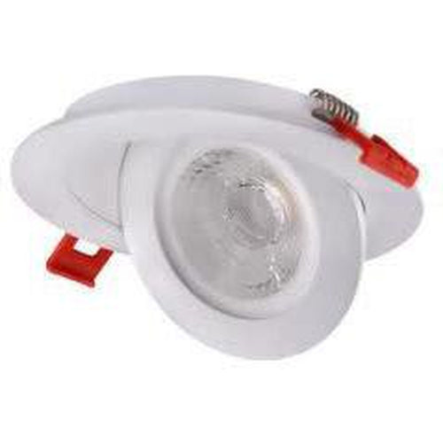  SLIM LED DOWNLIGHT 4'', 9W 700LMN, GIMBLE, 3000K WHITE, 360 DEGREE ROTATION-ORTECH-CROWN DISTRIBUTION-Default-Covalin Electrical Supply 