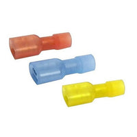 YELLOW 12-10 .032 X .250 FULLY INSULATED FEMALE DISCONNECT BAG OF 25