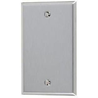 1-GANG BLANK PLATE #430 S.S GRADE-VISTA-VISTA-Default-Covalin Electrical Supply