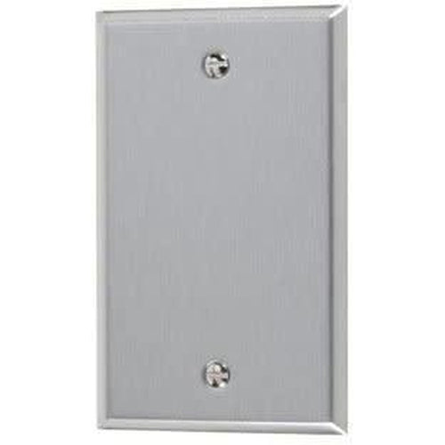 1-GANG BLANK PLATE #430 S.S GRADE-VISTA-VISTA-Default-Covalin Electrical Supply