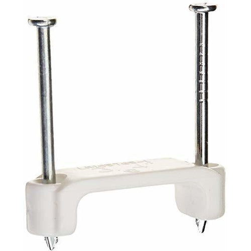 3/4'' PLASTIC INSULATING STAPLES STRAPS 50PCS-HALEX-HALEX-Default-Covalin Electrical Supply