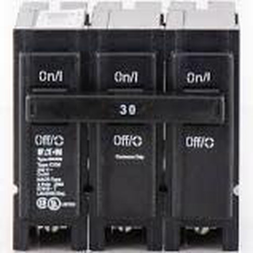 EATON CUTLER HAMMER 3 POLE 30A CIRCUIT BREAKER BR330-EATON-DEALER SOURCE-Default-Covalin Electrical Supply