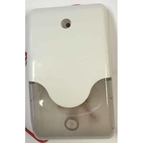 SIREN / STROBE - 12VDC, 115DB - WHITE-AZCO-AZCO TECHNOLOGIES-Default-Covalin Electrical Supply