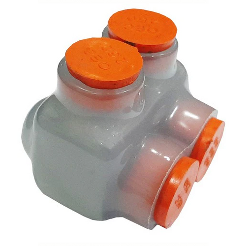 250-#6 DUAL ENTRY CLEAR INSULATED CONNECTOR BLOCKS