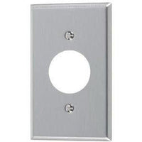 1-GANG OUTLET PLATE #430 S.S GRADE-VISTA-VISTA-Default-Covalin Electrical Supply