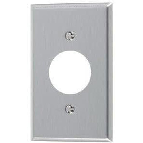 1-GANG OUTLET PLATE #430 S.S GRADE-VISTA-VISTA-Default-Covalin Electrical Supply