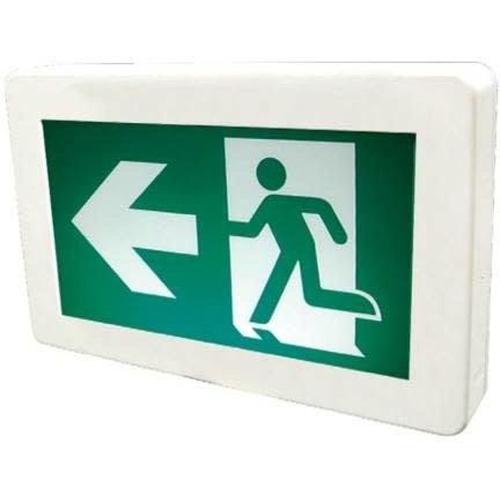 EXIT SIGN, DC RUNNING MAN, WITHOUT BATTERY-ORTECH-CROWN DISTRIBUTION-Default-Covalin Electrical Supply