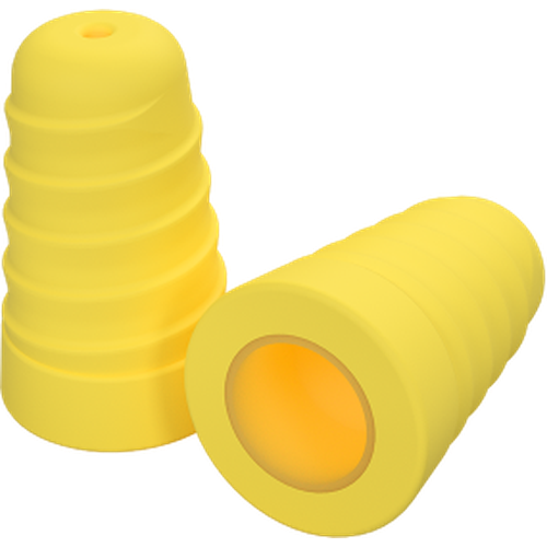 PLUGFONES-SILICONE REPLACEMENT PLUGS-YELLOW (10 PCS/5 PAIRS)-RACKATIERS-RACKATIERS-Default-Covalin Electrical Supply