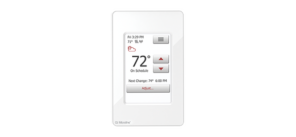 PROGRAMMABLE, TOUCHSCREEN, WITH WIFI THERMOSTAT