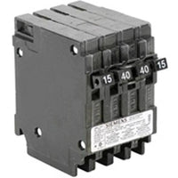   SIEMENS 15A/40A/15A QUAD PUSH-IN CIRCUIT BREAKER Q21540CTNC-SIEMENS-DEALER SOURCE-Default-Covalin Electrical Supply  