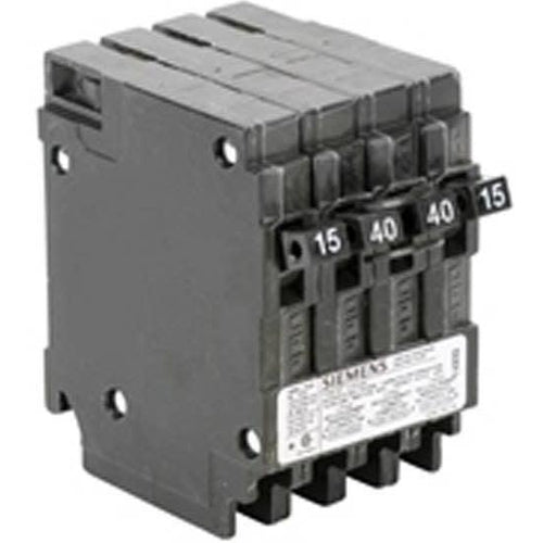   SIEMENS 15A/40A/15A QUAD PUSH-IN CIRCUIT BREAKER Q21540CTNC-SIEMENS-DEALER SOURCE-Default-Covalin Electrical Supply  