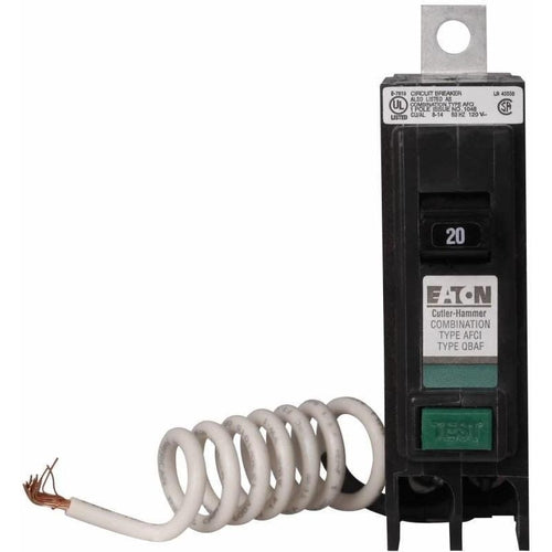 EATON CUTLER HAMMER 1 POLE 20A ARC-FAULT BOLT-ON BREAKER QBCAF1020-EATON-DEALER SOURCE-Default-Covalin Electrical Supply