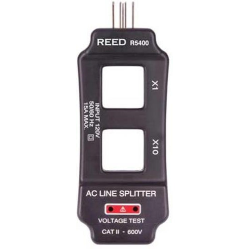 LINE SPLITTER FOR AMP CLAMP MEASUREMENT-REED-REED INSTRUMENTS-Default-Covalin Electrical Supply 